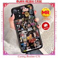 Pure Case Hp REALME C31 Casing REALME C31 New Motif BANDASTETIC04 Latest Casing Best Selling Casing 