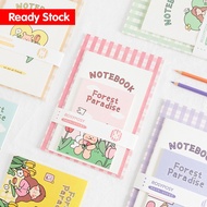 [M'sia Ready Stock]3pcs B5/A5/A6 Notebook Set Korea Style Cute Creative 韩式创意可爱学生卡通横线内页笔记本3本套装