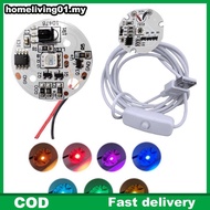 ho 1 Set USB Cable And Remote Control DIY Model Display Light LED PCB Light Board DC5V Low Voltage C