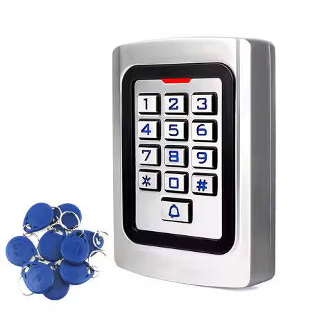 Gate opener door lock Outdoor Access Control Keypad EM reader PIN Code RFID IP68 Waterproof Wiegand 