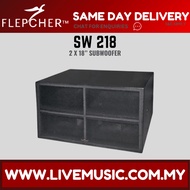 Flepcher SW-218 2 x 18'' Subwoofer ( SW218 / SW 218 )