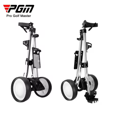 PGM Professional Folding Golf Trolley Outdoor Sports Travel Airport Baggage Check Carrier Cart Strol