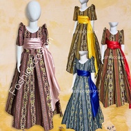 Modern Filipiniana Ethnic Gown for Kids - Buwan ng Wika Costume