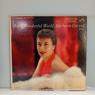 #AA127-41 LP TERPAKAI [ BARBARA CARROLL TRIO - IT'S A WONDERFUL WORLD ] USED LP < G >