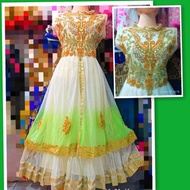 Baju india import/ party dress/ maxi dress/ gaun pengantin/ gaun pesta