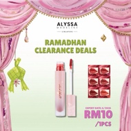 [CLEARANCE] OFFICIAL Alyssa Madeline Non-Sticky Lipstick Matte Gincu Lip Gloss HydratingLip tint口红