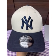 NE 9 Forty Dark Navy NYY Chrome Team 2 Tone Baseball Cap Adjustable Strapback