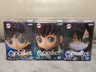 日版 鬼滅之刃 Qposket petition vol.3 水柱 霞柱 蛇柱 一套3盒