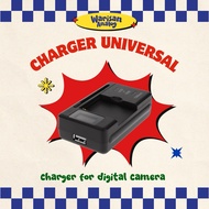 Universal Digicam Battery Charger with LCD Display