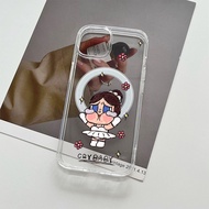 Ballet Dancer Crybaby Lovely Magnetic phone Casing For iphone 17 Pro max 12 13 14