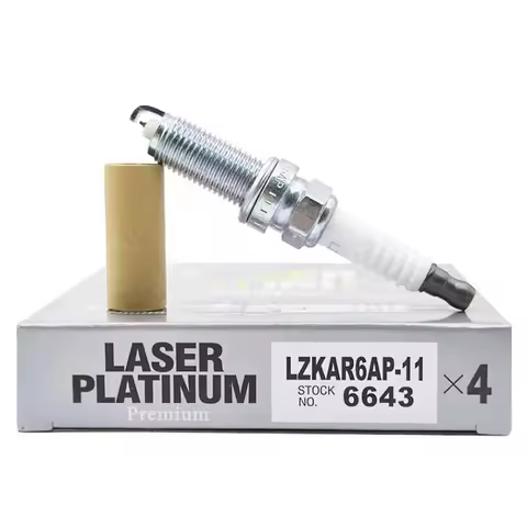 4/6PCS LZKAR6AP-11 6643 Platinum Spark Plugs For Nissan Qashqai X-Trail Micra Lafesta Cube March Not