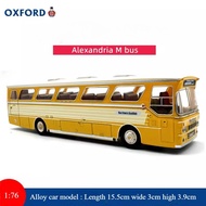 OXFORD Alexander M Bus Bus Car Model Alloy Car Simulation Collection Ornament 1:76