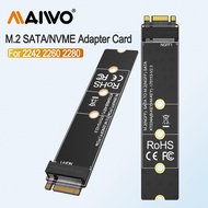 MAIWO M.2 SSD to M.2 SATA NVME SSD Convert Adapter Card for PCIe NVMe SSD and PCIe SATA NGFF SSD Sup