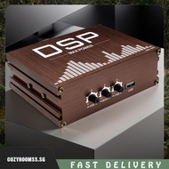 [cozyroomss.sg] 4x50W DSP Car Power Amplifier Support APP Control Audio Digital Sound Processor Car 