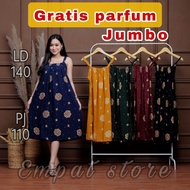 Daster Baju Tidur Jumbo Longdress Tanpa Lengan Ld 140 XXXL Singlet Yukensi Kensi Tengtop Tali Satu P