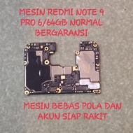 Mesin redmi note 9 pro 6/64gb normal mesin redmi note 9 pro