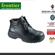 Frontier 23308 Safety Shoes Steel Toe Cap Steel Mid Sole Mid Cut Lace Up Standard Sirim DOSH