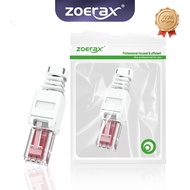 ZoeRax RJ45 Plug Tool Free Cat6 Ethernet Connector for LAN Cable DIY Repair Router Switch Network 23