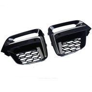 For BMW X3 G01 / X4 G02 2018-2020 Fog Light Grills Honeycomb Mesh Fog Car Front Bumper Light Grills in Racing Grills rep