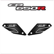 CB650R Chest Scratch Protection-White-White Logo V2 CB650R CB650R CB650R Accessories