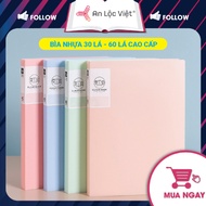[EXTREMELY HOT NEW ITEM] A4 and A3 multi-leaf plastic covers in very pretty pastel colors, good plas