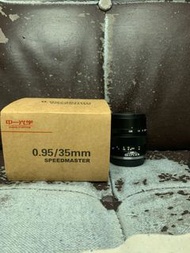 超平 新淨靚仔 全套有盒 中一 Zhong Yi ZhongYI 35 35mm F0.95 Fujifilm Mount