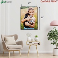EzyPoster Personalised Canvas Print 20" X 30", 1 Pc