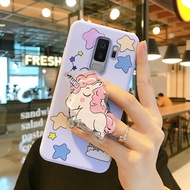 Samsung s9 phone shell unicorn Samsung s9plus silicone soft shell Samsung s8 cartoon women Samsung s