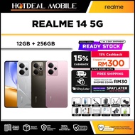REALME 14 5G [26GB*(12+14)GB RAM 256GB ROM] - Original REALME Malaysia