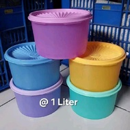 PROMO SALE !!! TUPPERWARE MIDI DECO CANISTER 1L TOPLES LUCU 1 PCS ECER