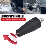2600 PSI Rotating Blaster Turbo Jet Nozzle Connector for Car Washing High Pressure Water Washer Accessories