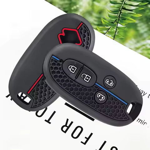 4 Buttons Silicone Key Fob Cover Fit Suzuki Palette Solio Hustler Alto Lapin Every Spacia Car Key Sh