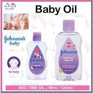 Johnson's Baby Bedtime Oil 50ml 125ml Minyak Rambut Bayi
