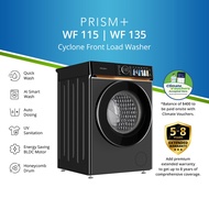 PRISM+ Cyclone Washer WF 115 / WF135 | Front Load Washer 11.5kg / 13.5kg