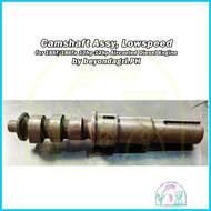 ▬ ◐ ◄ Camshaft / Cam shaft , Assy Low Speed 186f / 186fa 10hp-12hp Aircooled Diesel Engine REDUCTIO