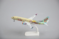 Colorful Aircraft Model Passenger Airplane Replica B737-800