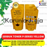 P-Series Bag Toner Powder. Yellow High Quality special 05A 12A 17A 26A 49A 53A 55A 80A