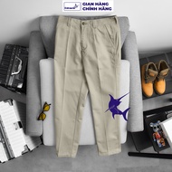 Quần dài kaki nam ống xuông không ly trung niên pious QDTN679