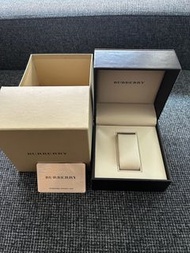 Burberry watch box With Card原裝手錶盒連咭和box