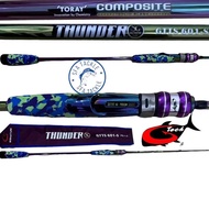 📣Ready Stock📣NEW 2021 GTECH Thunder SG / G TECH THUNDER Spinning Rod 6'0" PE0.8-1.5 / 1-3 / 2-4