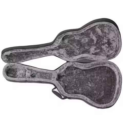 40 41hard acoustic guitar case, double shoulder acoustic guitar foam case, lightweight pressure-resi