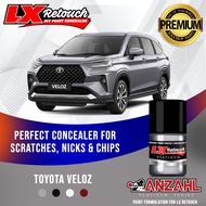 [VELOZ] TOUCH UP PAINT 10ML LX RETOUCH ANZAHL URETHANE PAINT AUTOMOTIVE PAINT FIX CONCEALER