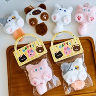 GANTUNGAN CAT DOLL KEYCHAIN ADORABLE PLUSH CAT KEYCHAIN CUTE CAT MOTIF KEYCHAIN/ CUTE CAT BAG CHARM/