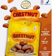 Quick Fresh Chestnut Roasted Peeled Chestnut Chestnut Kastantee 100 Gr