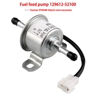 DC12V Car 90L/H In-Line Injection Fuel Pump External Electric Fuel Pump Flow 129612-52100 for Yanmar