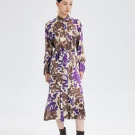 【印花】新中式復古中國風 真絲襯衫/連衣裙