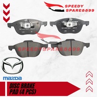 Front Disc Brake Pad for Mazda 3 Mazda 5 / Ford Focus /  Ecosport (7M51-2K201)