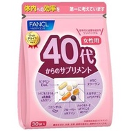 FANCL - 40代女性綜合營養維他命補充丸 (30小包) [平行進口]