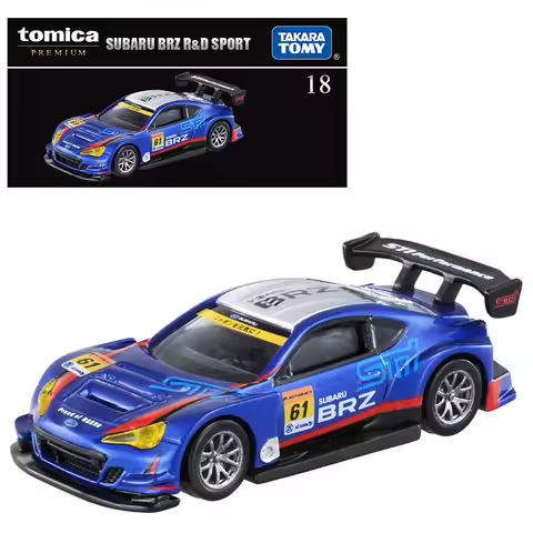 Takara Tomy Tomica Premium 18 Subaru BRZ R&D Sport Car 1/60 Car Model Replica Series Children Christ