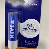 Nivea นีเวีย ลิป ออริจินัล แคร์ ผลิตภัณฑ์บำรุงริมฝีปากสูตรไม่มีสี  ขนาด 4.8 กรัม Nivea Original Care Lip Balm 4.8g